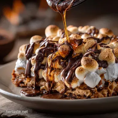 SMore Peepza The Ultimate Gooey Crunchy Easter Dessert Recipe Card
