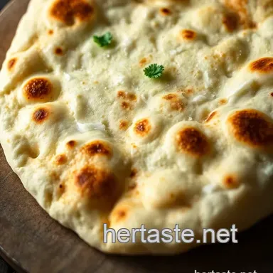 Soft and Luscious Homemade Naan: Your Go-To Indian Flatbread presentation