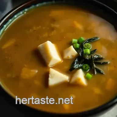 Soulful Miso Soup: A Warm Hug in a Bowl presentation
