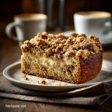 Coffee Cake The Ultimate Sour Cream Cinnamon Streusel Recipe Recipe Card
