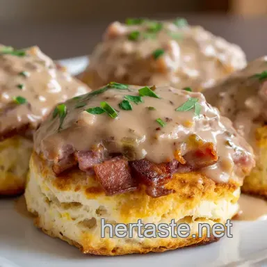 Biscuits and Gravy Recipe: Proper Southern Comfort Food!