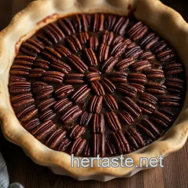 Delicious Southern Bourbon Pecan Pie Recipe: A Family Favorite Recipe Card