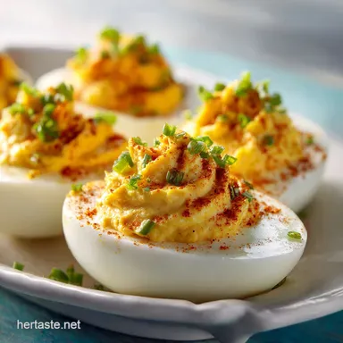 Deviled Eggs Recipe: Southern Style Creamy Filling in 32 Minutes Recipe Card