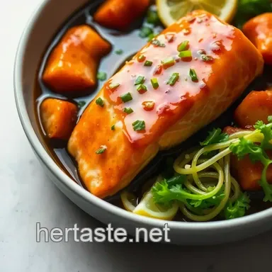 Easy & Delicious Soy Sauce Salmon Recipe: My Family's Favorite! Recipe Card