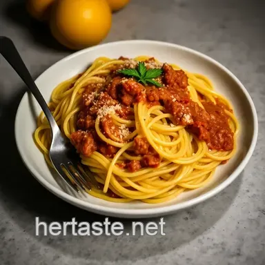 Spaghetti Squash Bolognese: My Weeknight Winner! Recipe Card