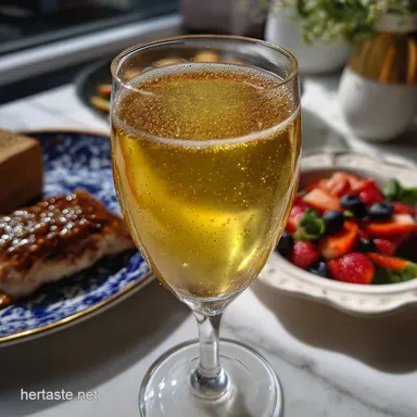 New Year s Eve Cocktail To Ring in the New: Effervescent Recipe Card