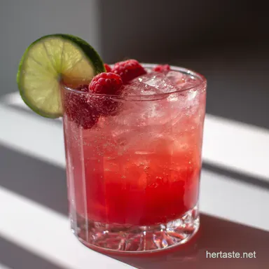 Sparkling RaspberryLime Refresher My Low Carb Alcoholic Drinks Secret Recipe Card