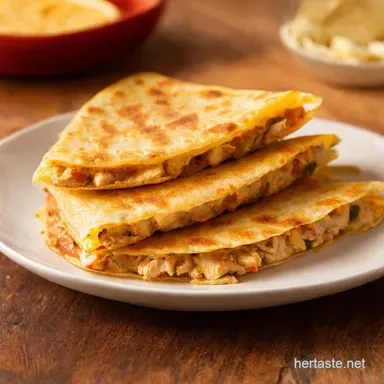 Speedy Chicken Quesadillas An Easy Weeknight Recipe Recipe Card