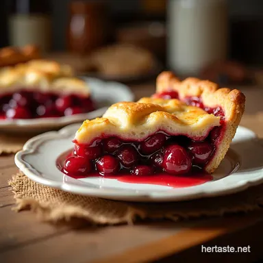 How to Bake a Fast Cherry Pie My Speedy Recipe Recipe Card