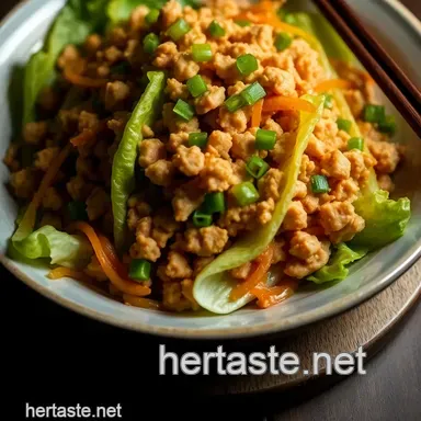 Speedy Chicken lettuce wraps recipe: PF Chang's Copycat! Recipe Card