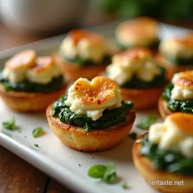 Speedy Spinach Feta Bites A Simple Snacks Recipe Recipe Card