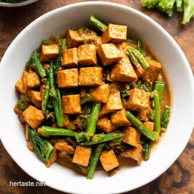 Spicy Tahini Tofu Stir Fry Your New Weeknight Hero Recipe Card