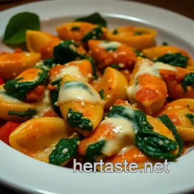 Spinach Recipes: Cheesy Stuffed Shells - My Family' s Fave!