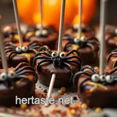 Wickedly Delicious Halloween Treats: Spooky Spider Infused Brownie Pops