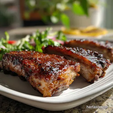 St. Louis-Style Ribs: Smoked Pork Masterpiece Recipe Card