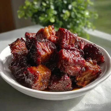 Hot Dog Burnt Ends Recipe Sticky: Caramelized And Easy Recipe Card