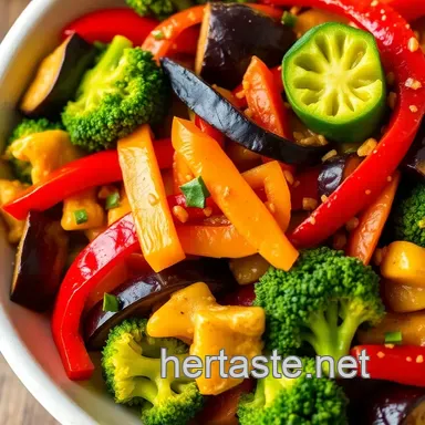 Stir-Fry Colorful Veggies in 25 Minutes! presentation