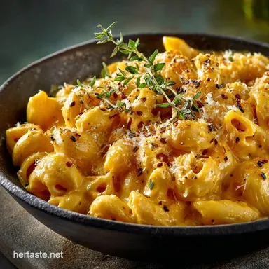 Stovetop Creamy Mac and Cheese Pumpkin: Velvety Sauce in 30 Minutes Recipe Card