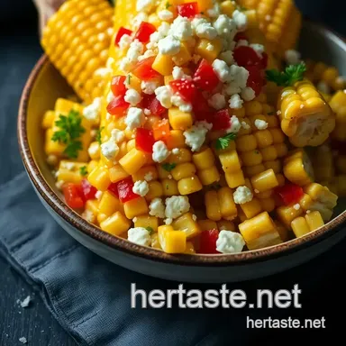 Easy & Delicious Street Corn Recipe: A Family Favorite with a Twist Recipe Card