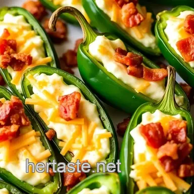 Fresh Jalapenos: Best 7 Creamy Stuffed Poppers to Try Recipe Card