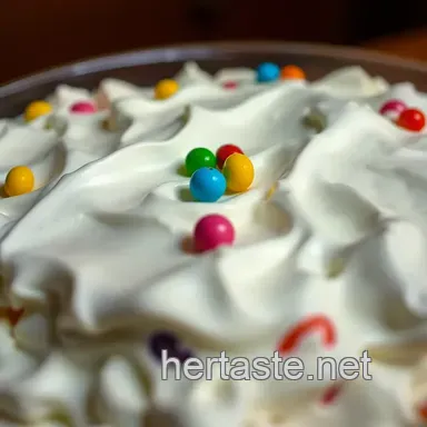 Sugar Rush Symphony: The Ultimate Candy Salad presentation