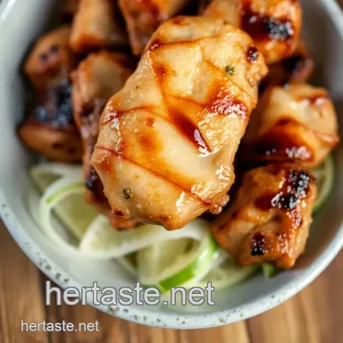 Sumptuous Yakitori Chicken Recipe: Easy Skewers for Perfect Grilling Recipe Card