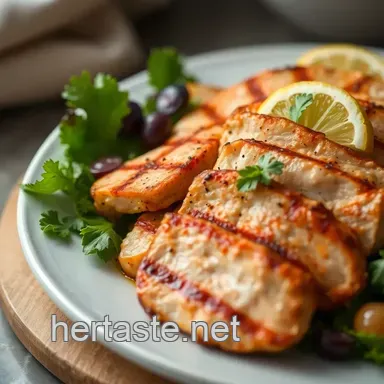 Grilled Chicken Salad: Sunshine on a Plate Recipe Recipe Card