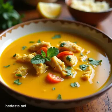 Sunshine Turmeric Chicken Soup Easy Immune Boosting Recipe Recipe Card