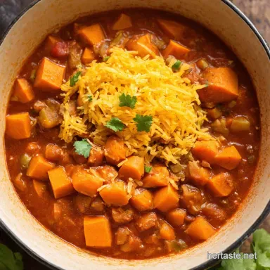 Sweet Potato Chili My Hearty Easy Weeknight Winner Recipe Card