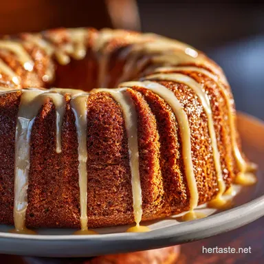 The Ultimate Sweet Potato Pound Cake with Nutty Brown Butter Glaze Recipe Card