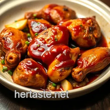 The Best Chicken Recipe for BBQ: Smoky & Sweet Delight for Summer Cookouts Recipe Card
