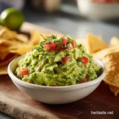 Best Guacamole Recipe: Ready in 10 Minutes Recipe Card
