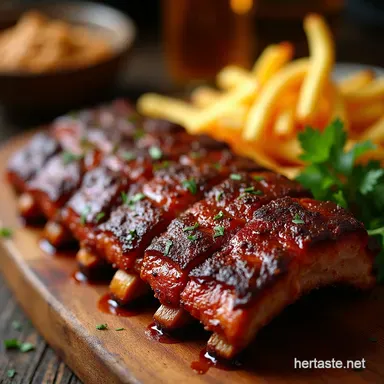 The Best Dry Rub Ribs Recipe Oven Grill Ready Recipe Card