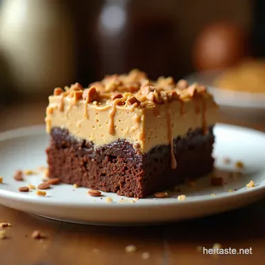 The Elvis My NoBake Chocolate Peanut Butter Icebox Cake Recipe Card