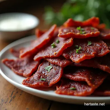 The Ultimate Smoky Homemade Beef Jerky in a Dehydrator Safety Texture Tips