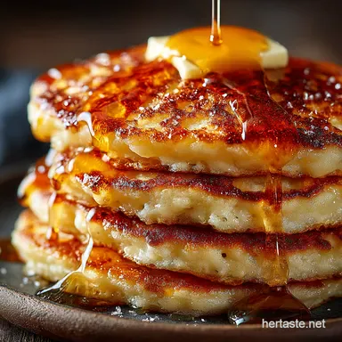 My GoTo OldFashioned Pancakes Fluffy Buttermilk Perfection Secrets Recipe Card