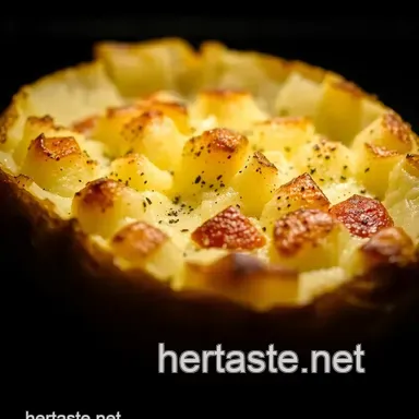 The Perfect Oven-Baked Potato presentation