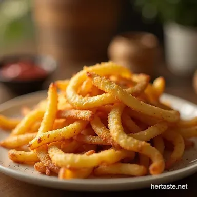 Ultimate Crispy Fry Recipe Triple Cooked Chip Perfection Recipe Card