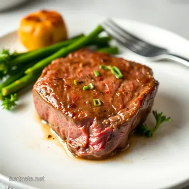 Foolproof Filet Mignon: Best Way to Cook Filet Perfection Recipe Card