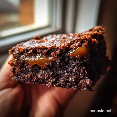 Easy Chocolate Caramel Dump Cake The Proper Sticky Wicket Pud Recipe Card