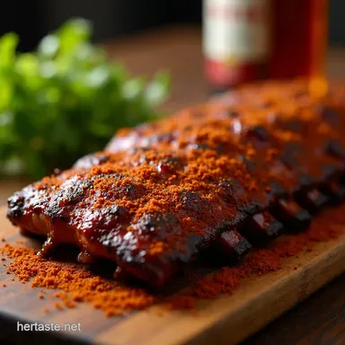 Best Homemade Rib Rub Easy Sweet Spicy Recipe Recipe Card