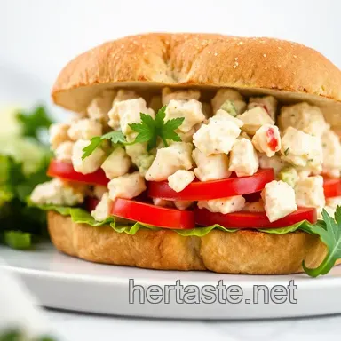 My Go-To Chicken Salad Sandwich Recipe | Classic & Easy Recipe Card