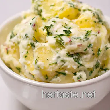 Classic Potato Salad Recipe: Creamy Dill & Mustard Delight! Recipe Card