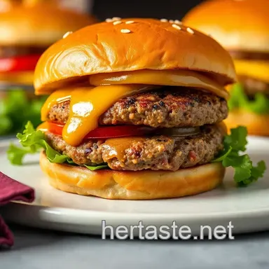 Juicy Burger Patty Recipe: My Secret to Diner-Style Burgers Recipe Card