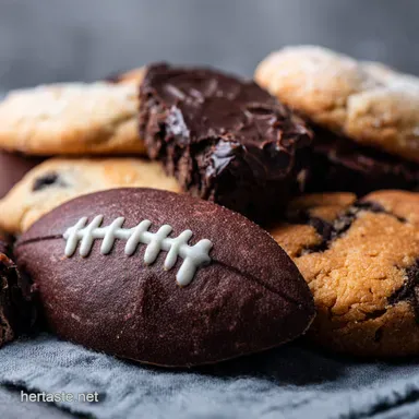 Score Big with Touchdown Treats My Football Cookies Recipe Recipe Card