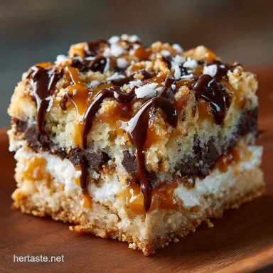 Girl Scout Cookie Layer Bar: The Easy Ultimate Dessert Bar Recipe Recipe Card