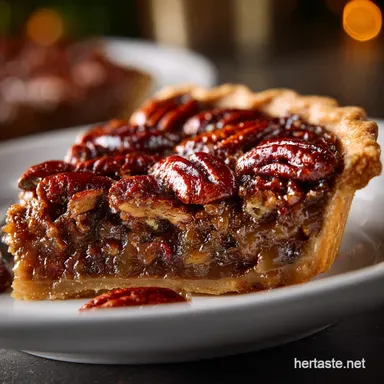 Maple Pecan Pie: The Ultimate Sticky, Sweet Holiday Dessert Recipe Card