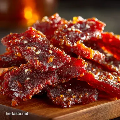 Umami Beef Jerky Recipe Unlock Your New GoTo Snack Recipe Card