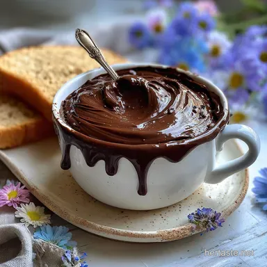 Best Valentine's Day Dessert Dip Recipe for Sweet Snacking with Chocolate Recipe Card