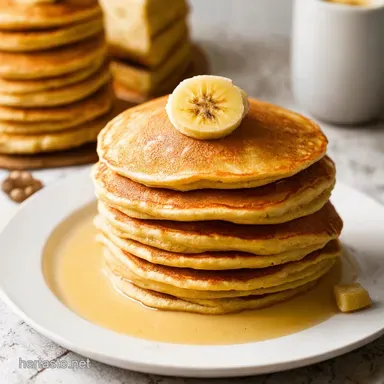 WW Banana Bliss Pancakes Easy Weight Watchers Breakfast Recipe Card